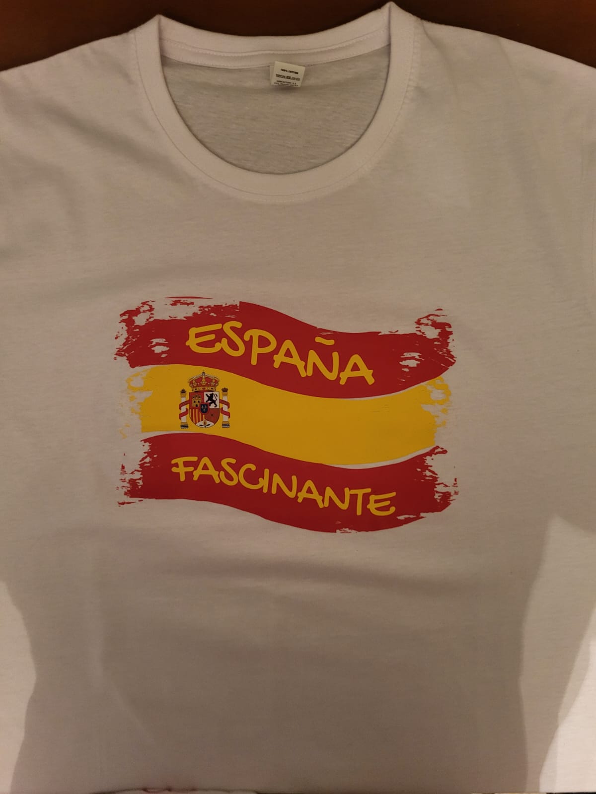 camiseta manga corta "ESPAÑA FASCINANTE".